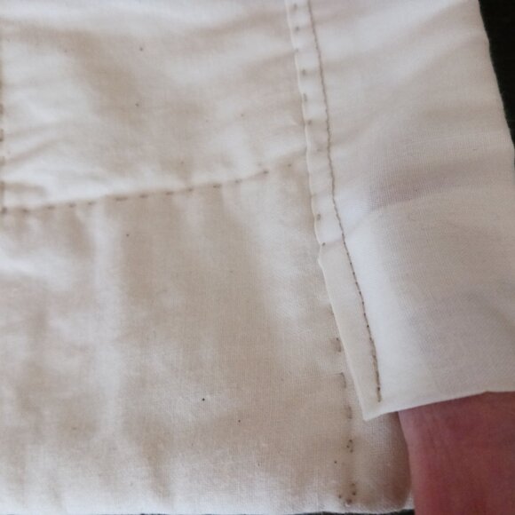 Hand Quilted "Tea For Two" Table Topper/Wall Hanging - Picture 8 of 10